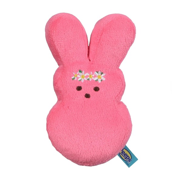Peeps Other - Peeps Plush Bunny Dog Toy Squeaky 6 Inch Pink Easter Squeaky Toy For Dogs